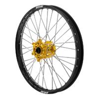 States MX Front Wheel for 2005-2024 Suzuki RMZ450 - 21x1.6 Black/Gold