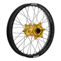 States MX Wheel Set for 2005-2024 Suzuki RMZ450 - 19x2.15 Black/Gold