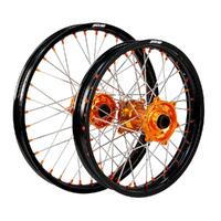 Wheel Set for 2013-2014 KTM SX/SXF - 21" Front/19" Rear Black/Orange
