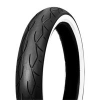 Vee Rubber White Wall Rear Motorbike Tyre - 150/80B16 77H TL
