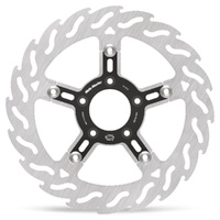 Moto-Master Front Left Flame Brake Disc for 2019-2020 Harley Davidson 1750 FLFB Fat Boy 107CI