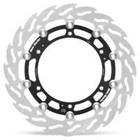 Moto-Master Flame Front Left Floating Brake Disc for 2017-2022 Husqvarna Svartpilen 401