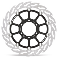 Moto-Master Front Left Flame Brake Disc for 2024 Ducati 698 Hypermotard Mono