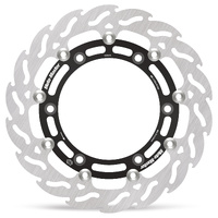 Moto-Master Left Flame Front Brake Disc for 1989-1997 Cagiva 750 Elefant