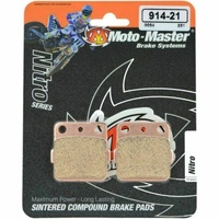 Moto-Master Rear Nitro Sintered Brake Pads for 2022-2026 Kawasaki KX112 (for one caliper)