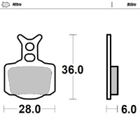 Moto-Master SinterPro Racing Brake Pads for 2024-2026 KTM 50 SX (for one caliper)