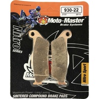Moto-Master Brake Pads for 2002-2008 CCM R30 Sm DR650 (for one caliper)