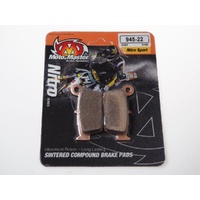 Moto-Master Rear Brake Pads for 2005-2018 TM EN250F (for one caliper)