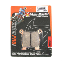 Moto-Master Rear Brake Pads for 2011-2012 Kawasaki KLX250SF Super Motard (for one caliper)