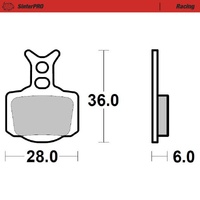 Moto-Master Brake Pads for 2024-2025 Husqvarna EE5 (for one caliper)