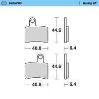 Moto-Master Rear Brake Pads for 2019-2026 Beta Evo 80 Senior 2T (for one caliper)