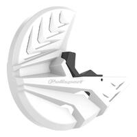 Polisport White Disc & Bottom Fork Protector for 2019-2022 Beta RR250 2T