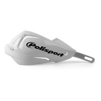 Polisport Universal Touquet Hand Protectors White