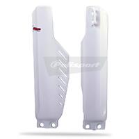 Polisport White Fork Guards (pair) for 2018-2023 Honda CRF150RB