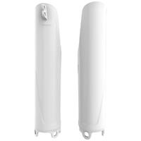 Polisport White Fork Guards (pair) for 2022 Honda CRF250RX