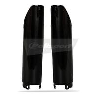 Polisport Black Fork Guards (pair) for 2002-2003 Honda CRF450R