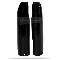 Polisport Black Fork Guards (pair) for 2005 Yamaha WR450F