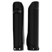 Polisport Black Fork Guards (pair) for 2016-2022 Husqvarna FE250