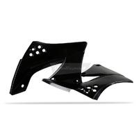 Polisport Black Radiator Scoops for 2009-2011 Kawasaki KX450F
