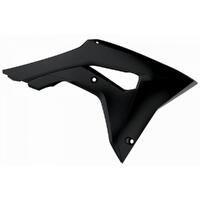 Polisport Black / White Radiator Scoops for 2018-2021 Honda CRF250R