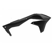 Polisport Black Radiator Scoops for 2016-2018 Kawasaki KX450F