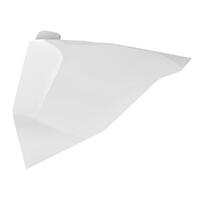 Polisport White Airbox Cover for 2020-2022 KTM 450 EXCF