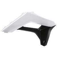 Polisport White / Black Radiator Scoops for 2018-2021 Sherco 125 SER (All Variants)