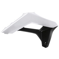 Polisport White / Black Radiator Scoops for 2020-2022 Sherco 250 SEF Factory