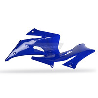 Polisport Blue Radiator Scoops for 2006-2009 Yamaha YZ250F