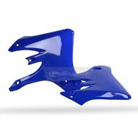 Polisport Blue Radiator Scoops for 2005-2006 Yamaha WR250F