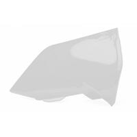 Polisport White Airbox Cover for 2017-2019 KTM 250 EXCF