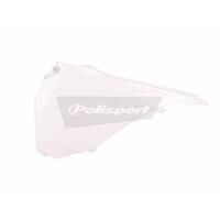 Polisport White Airbox Cover for 2013-2015 KTM 450 XCF