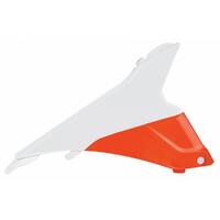 Polisport White Airbox Cover for 2013-2015 KTM 450 XCF