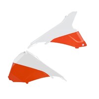 Polisport White Airbox Cover for 2013-2016 KTM 250 SX