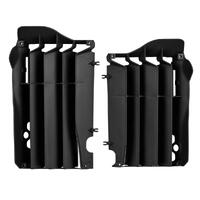 Polisport Black Radiator Louvres for 2013-2014 Honda CRF450R