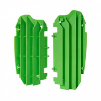Polisport Green Radiator Louvres for 2013-2016 Kawasaki KX250F
