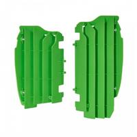Polisport Green Radiator Louvres for 2012-2015 Kawasaki KX450F