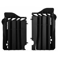 Polisport Black Radiator Louvres for 2015-2016 Honda CRF450R