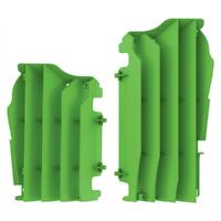 Polisport Green Radiator Louvres for 2016-2018 Kawasaki KX450F