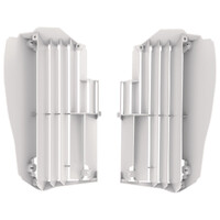 Polisport White Radiator Louvres for 2019-2022 Yamaha WR450F