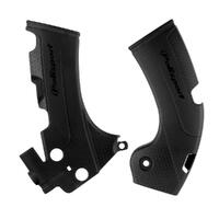 Polisport Black Frame Guards for 2018-2023 Yamaha YZ450F