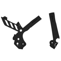 Polisport Black Frame Guards for 2012-2015 KTM 300 XC