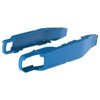 Polisport Blue Small Swingarm Protector for 2022 TM EN125 Fi 2T
