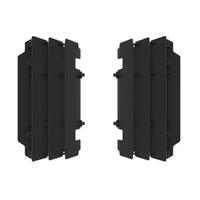 Polisport Black Radiator Louvres for 2005-2007 Kawasaki KX250