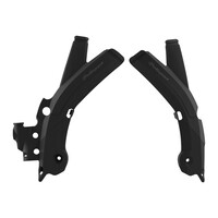 Polisport Black Frame Guards for 2017-2022 Sherco 450 SEF Factory