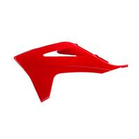 Polisport Red Radiator Scoops for 2021-2022 GasGas EC350 F