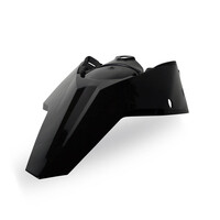 Polisport Black Rear Fender for 2008 KTM 530 EXCR