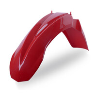 Polisport Red Front Fender for 2008-2009 GasGas EC250 2T