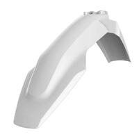 Polisport White Front Fender for 2017-2022 Husqvarna FE501