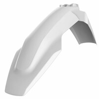 Polisport White Front Fender for 2017-2018 Husqvarna TE300